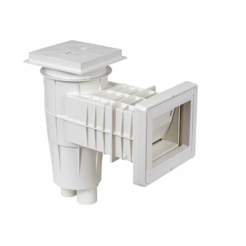 Lüks Standart Uzatma Ağızlı (+10 cm) Skimmer, Kare Kapak Skimmer Yüzer Kapak