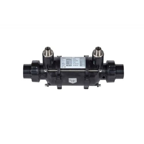 İthal Serpantinli Eşanjör (Plastik Gövde – AISI 316/Titanyum Koruge Serpantin)