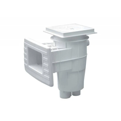 Lüx Standart Ağızlı Kare Kapak Skimmer - Beton (Klapeli)