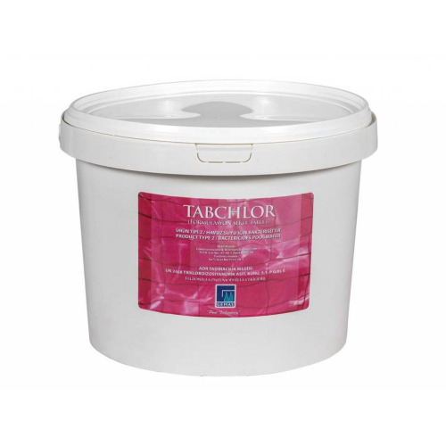 TABCHLOR Stabilize Triklor Tablet 200 gr (%90 Aktif Klor) 5 KG