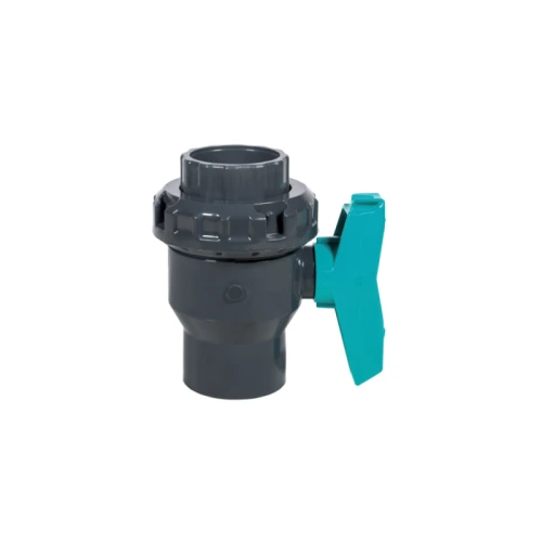 Tek Rakorlu UPVC Küresel Su Vanası - Ø 90 mm