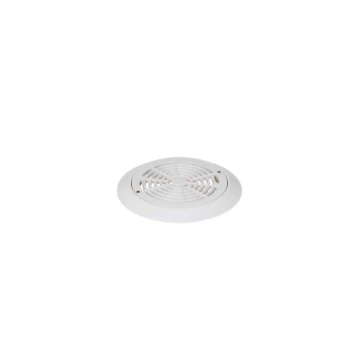 ABS Plastik Yuvarlak Izgara (Menfez) Ø186–242 mm | Ø63 Boru Uyumlu